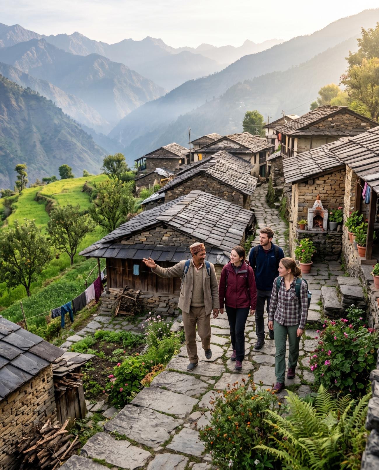 Uttarakhand village walk